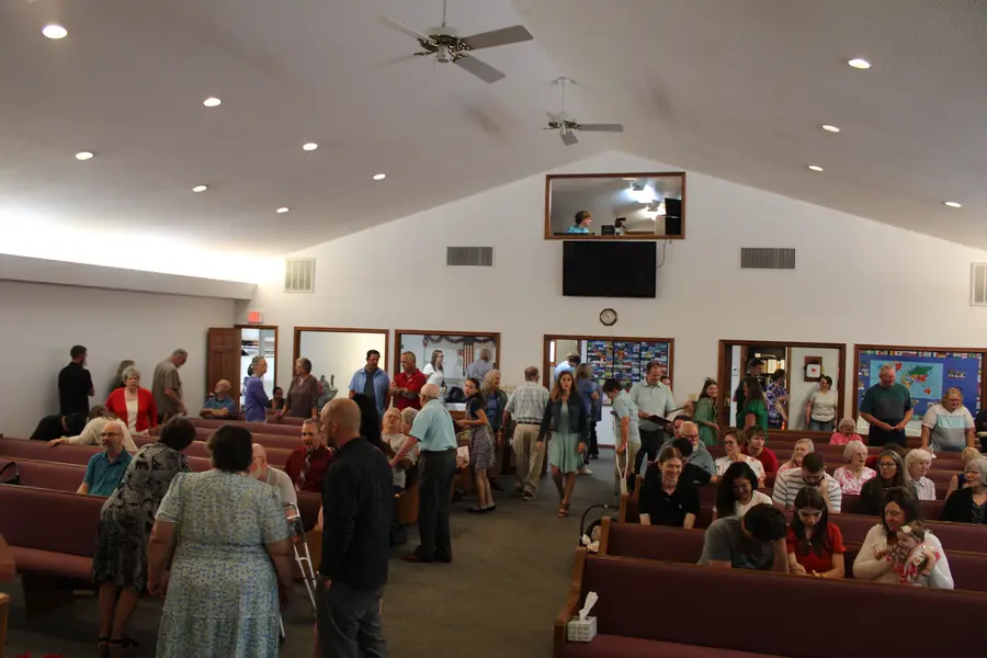 Church family at Grape Creek