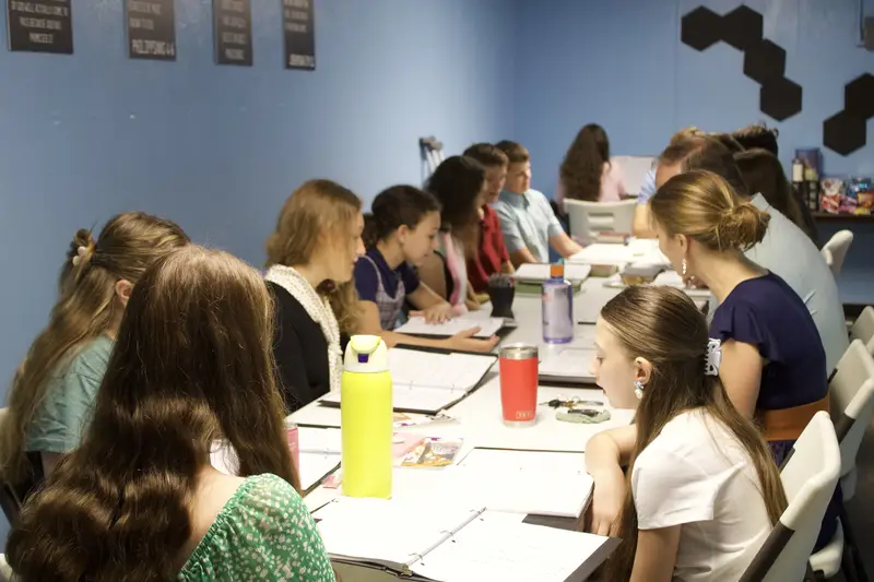 Teen girls Bible study